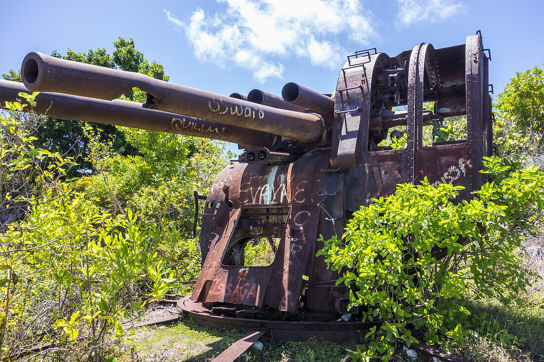 Ww11 Battlement; Nauru Island