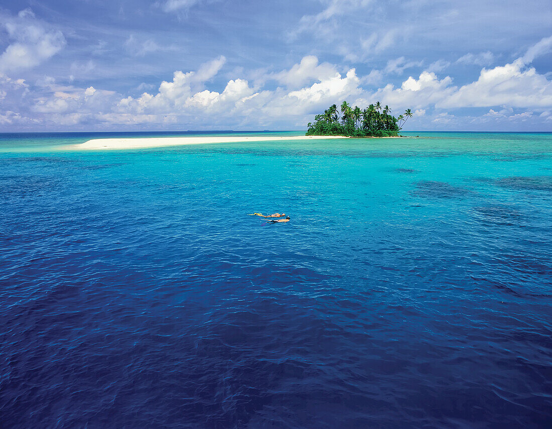 A Remote Atoll; Trobriand Islands, Papua New Guinea