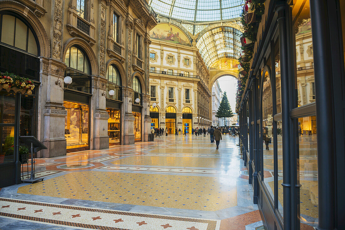 Galleria Vittorio Emanuele Ii; Mailand, Lombardei, Italien