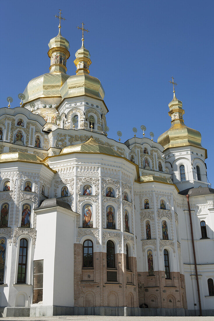 Dormition Cathedral At The Pechersk Lavra (Caves Monastery); Kiev, Ukraine