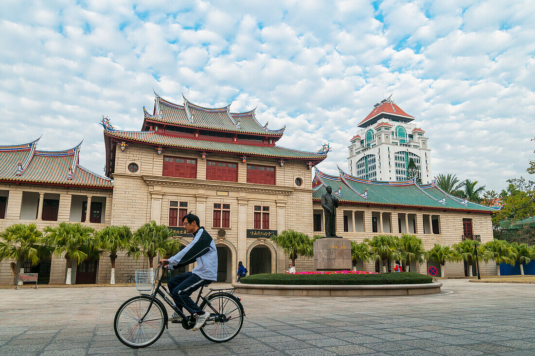 Hauptgebäude der schönen Xiamen Universität; Provinz Fujian, China