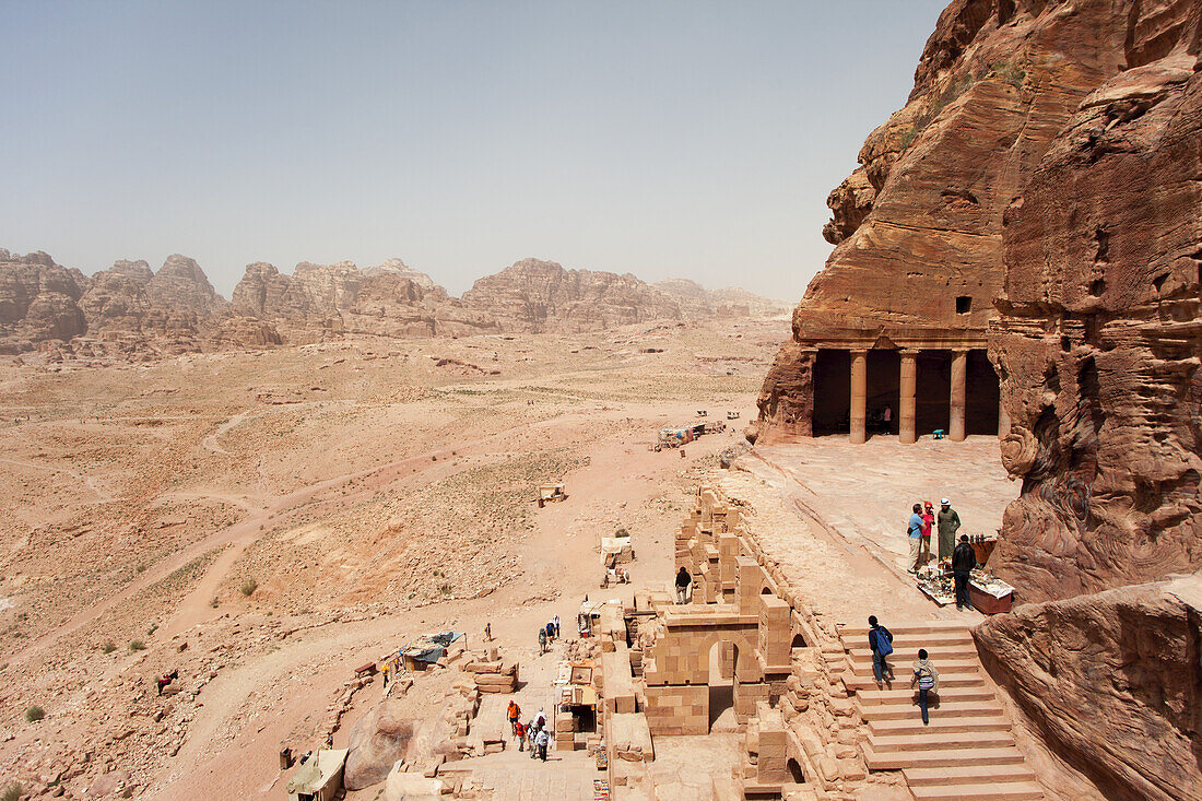 The Urn Tomb, Part Of The Royal Tombs; Petra, Jordan