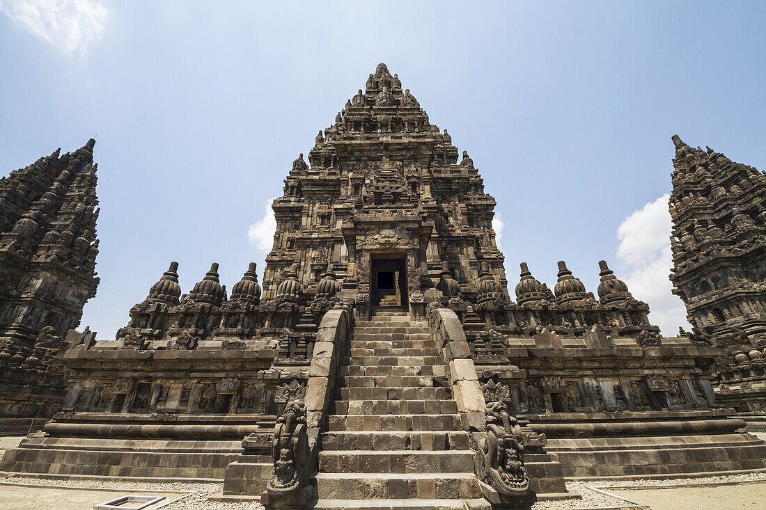 Shiva-Tempel, aus dem 9. Jahrhundert, Prambanan-Tempelanlagen, Zentral-Java, Indonesien