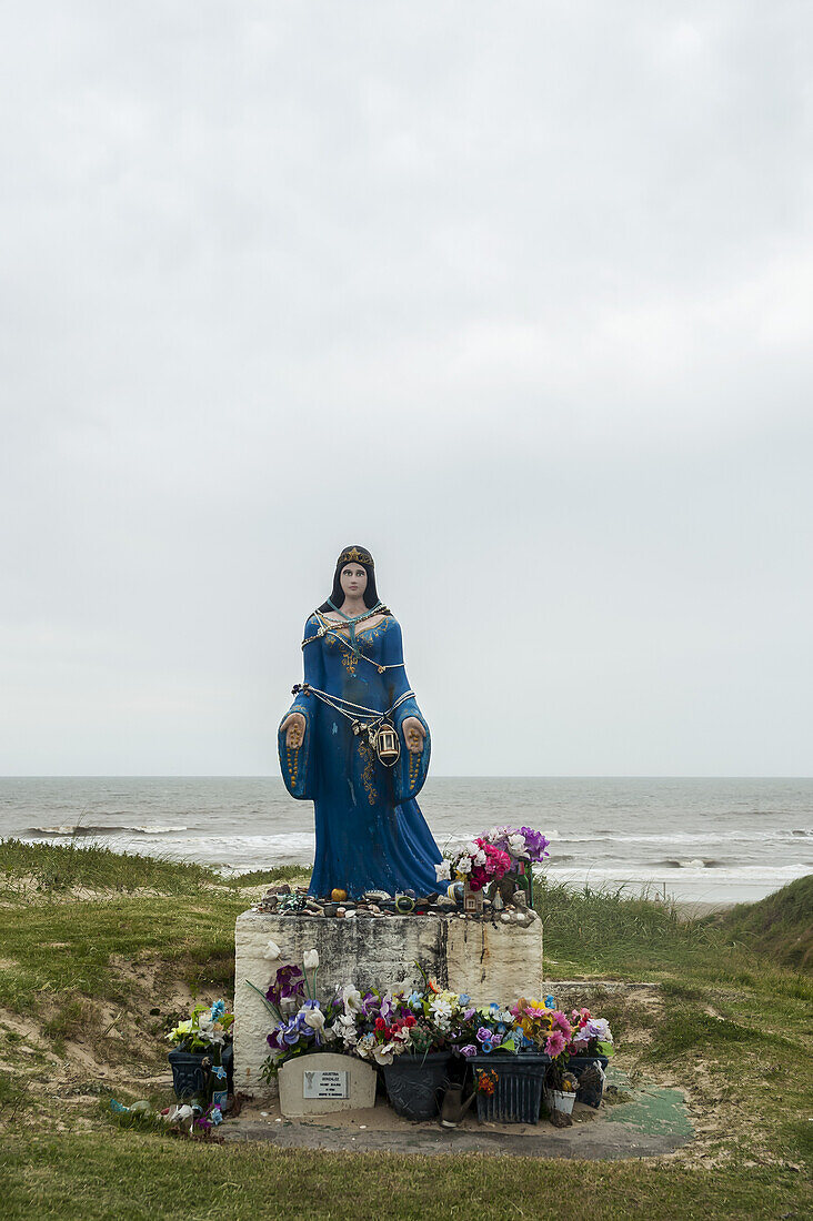 Yemoja Or Yemanja, Queen Of The Ocean, In Santa Vitoria Do Palmar; Rio Grande Do Sul, Brazil