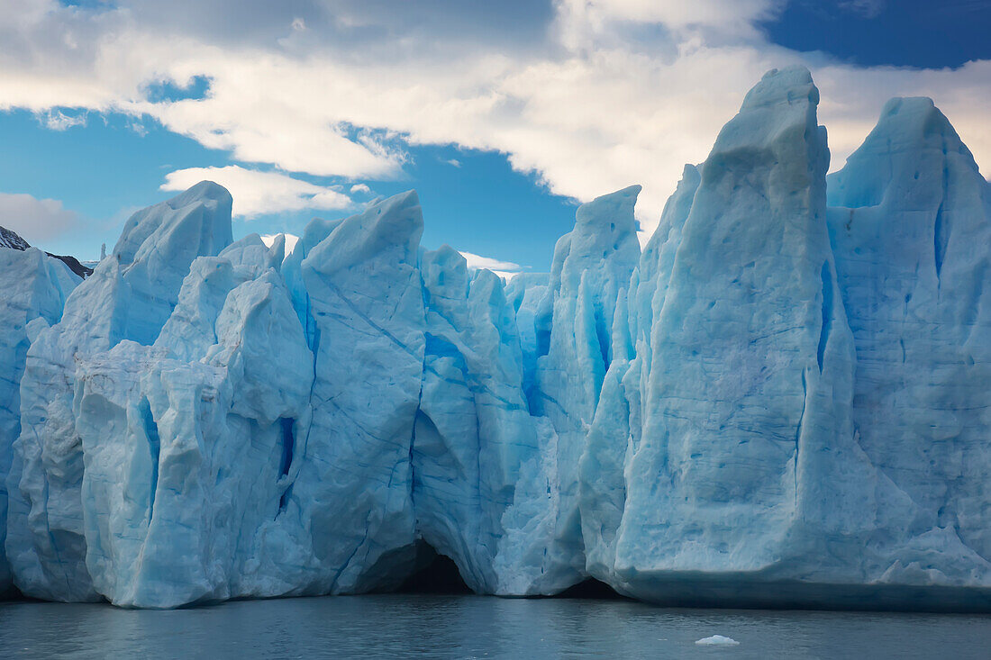 Terminus Of Grey Glacier, Torres Del Paine National Park; Magallanes Region, Chile