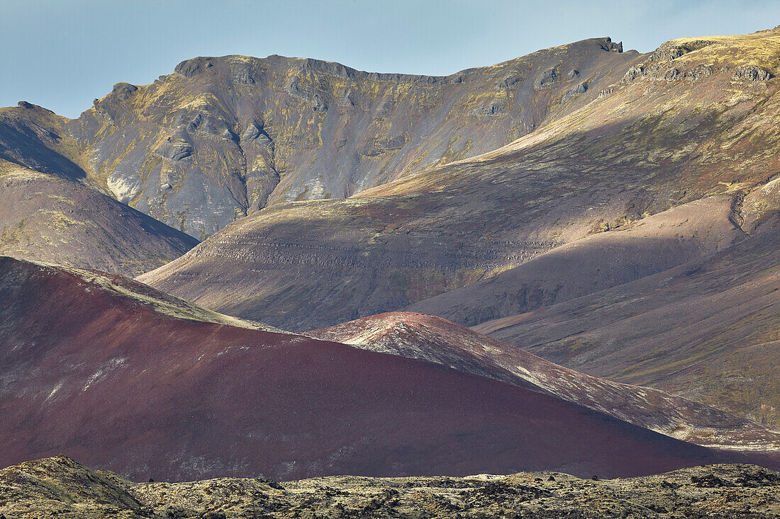 Rugged mountainous landscape on the Snaefellsnes peninsula, west coast of Iceland; Iceland