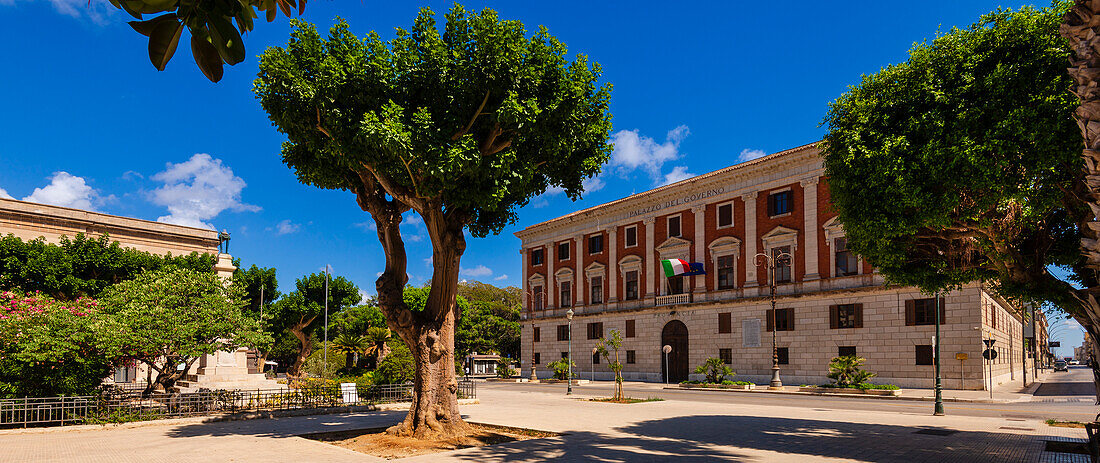 Territorial Office of the Government of Trapani - Palazzo Del Governo, Trapani City; Trapani, Sicily, Italy