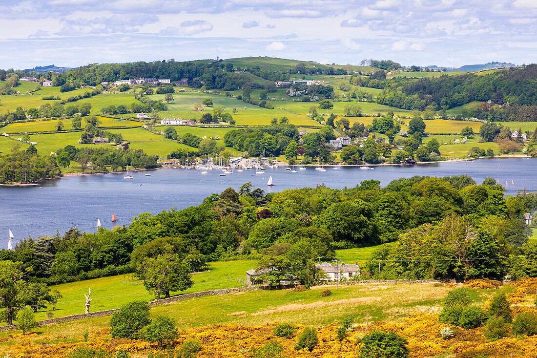 Ullswater, Lake District National Park, UNESCO-Welterbe, Cumbria, England, Vereinigtes Königreich, Europa