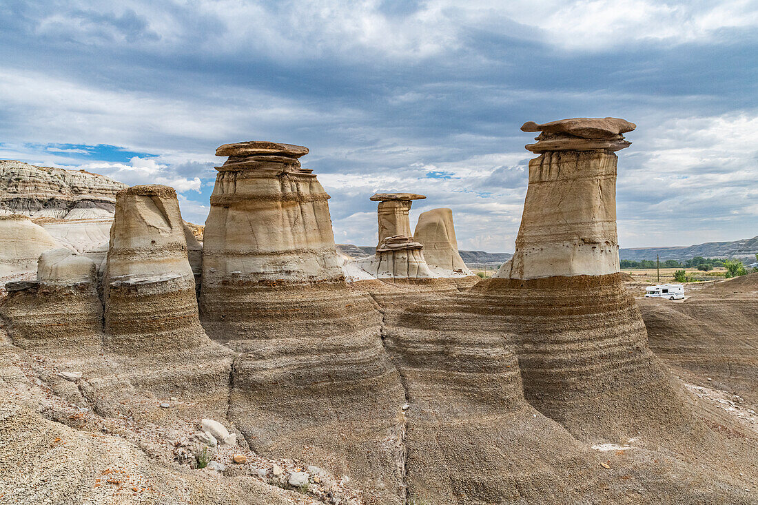 Hoodoos Trail, Alberta, Kanada, Nordamerika