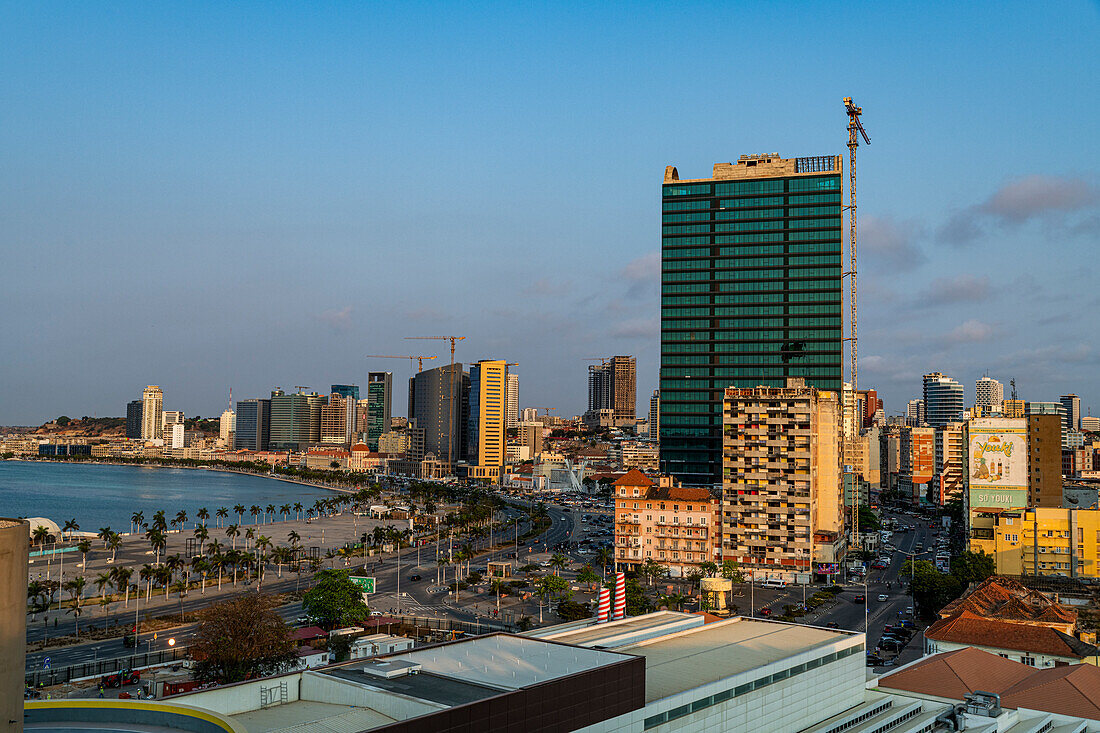 Skyline of Luanda, Angola, Africa