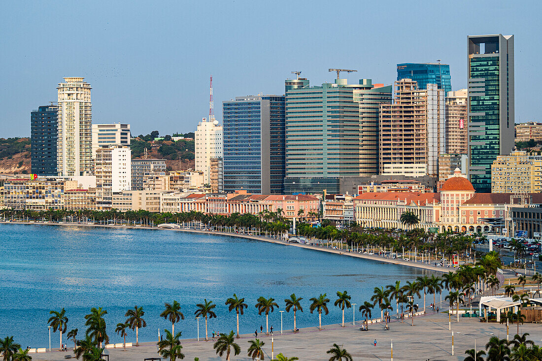 Skyline of Luanda, Angola, Africa