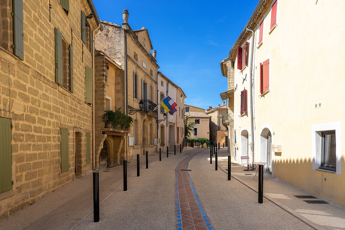 Das Dorf Saint-Quentin-la-Poterie, Gard, Provence, Frankreich, Europa