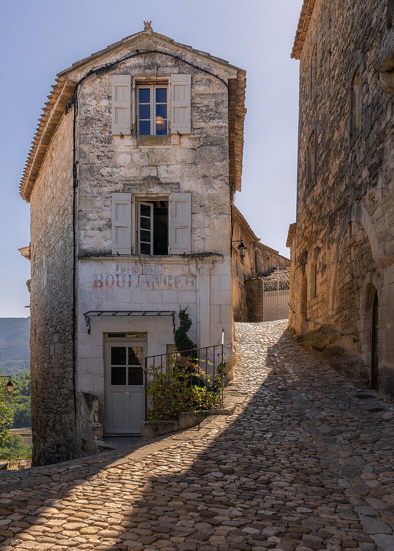 Lacoste Boulangerie, alte Bäckerei, Lacoste, Vaucluse, Provence-Alpes-Cote d'Azur, Frankreich, Europa