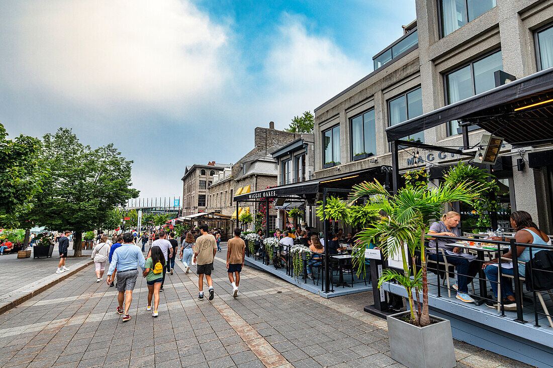 Altstadt von Montreal, Québec, Kanada, Nordamerika