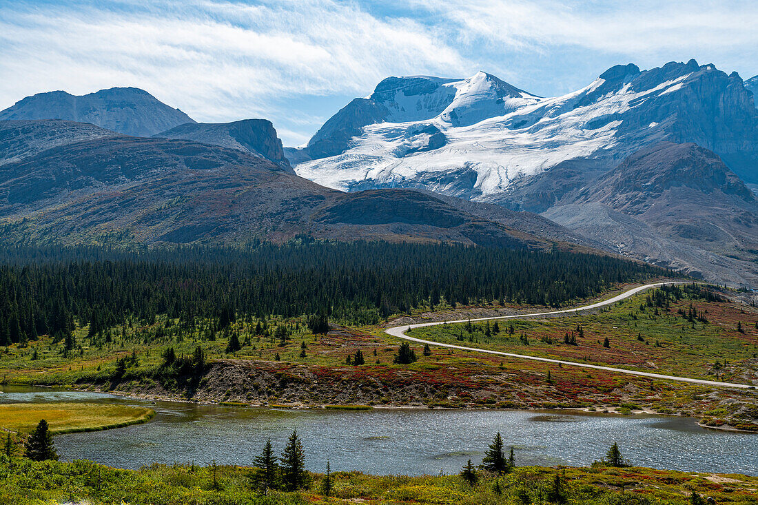 Columbia Icefield, Glacier Parkway, Alberta, Canada, North America