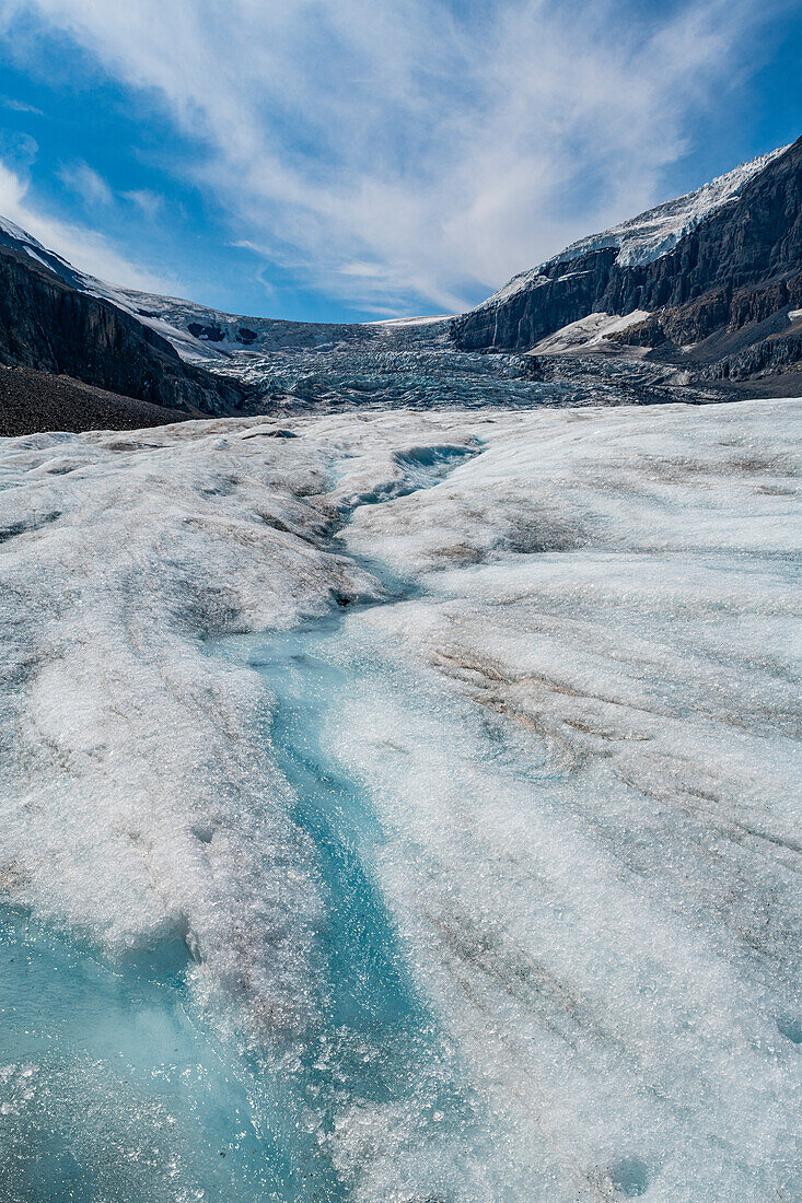 Columbia-Eisfeld, Glacier Parkway, Alberta, Kanada, Nordamerika