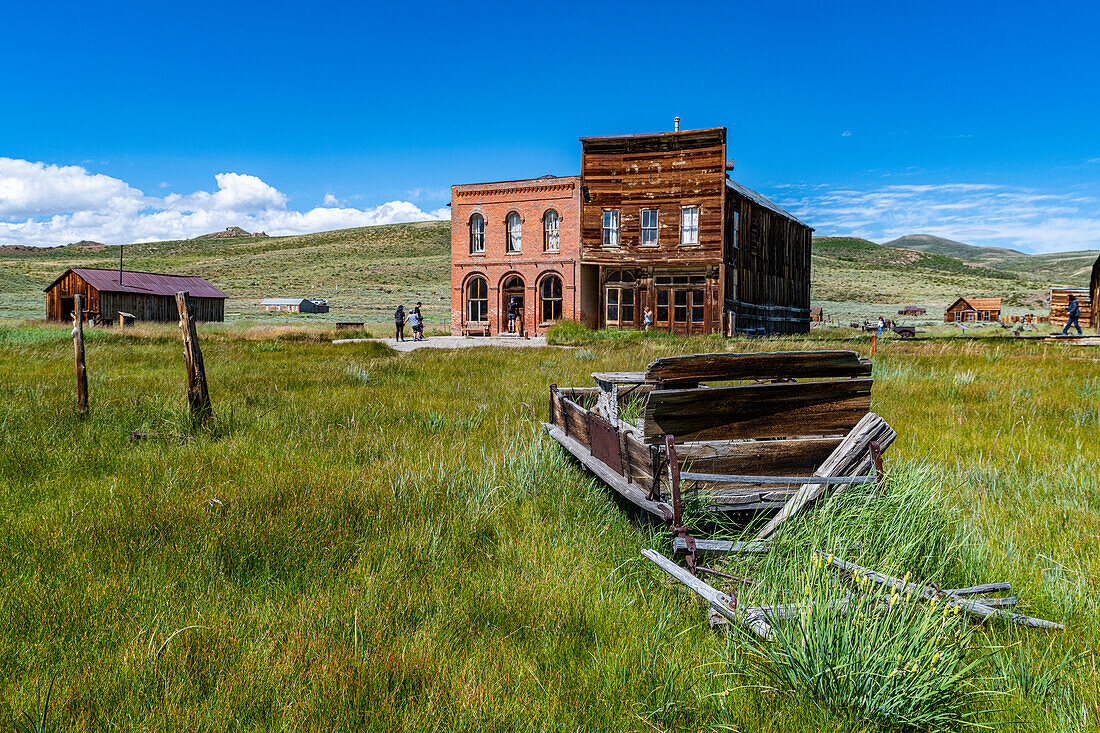 Ghost town of Bodie, Sierra Nevada mountain range, California, United States of America, North America