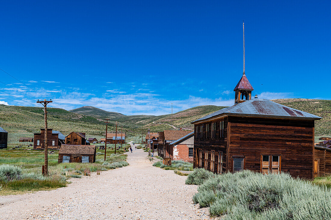 Ghost town of Bodie, Sierra Nevada mountain range, California, United States of America, North America