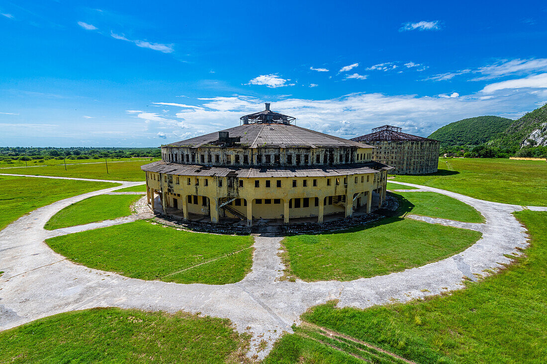 Presidio Modelo, model prison with panopticon design, Isla de la Juventud (Isle of Youth), Cuba, West Indies, Central America