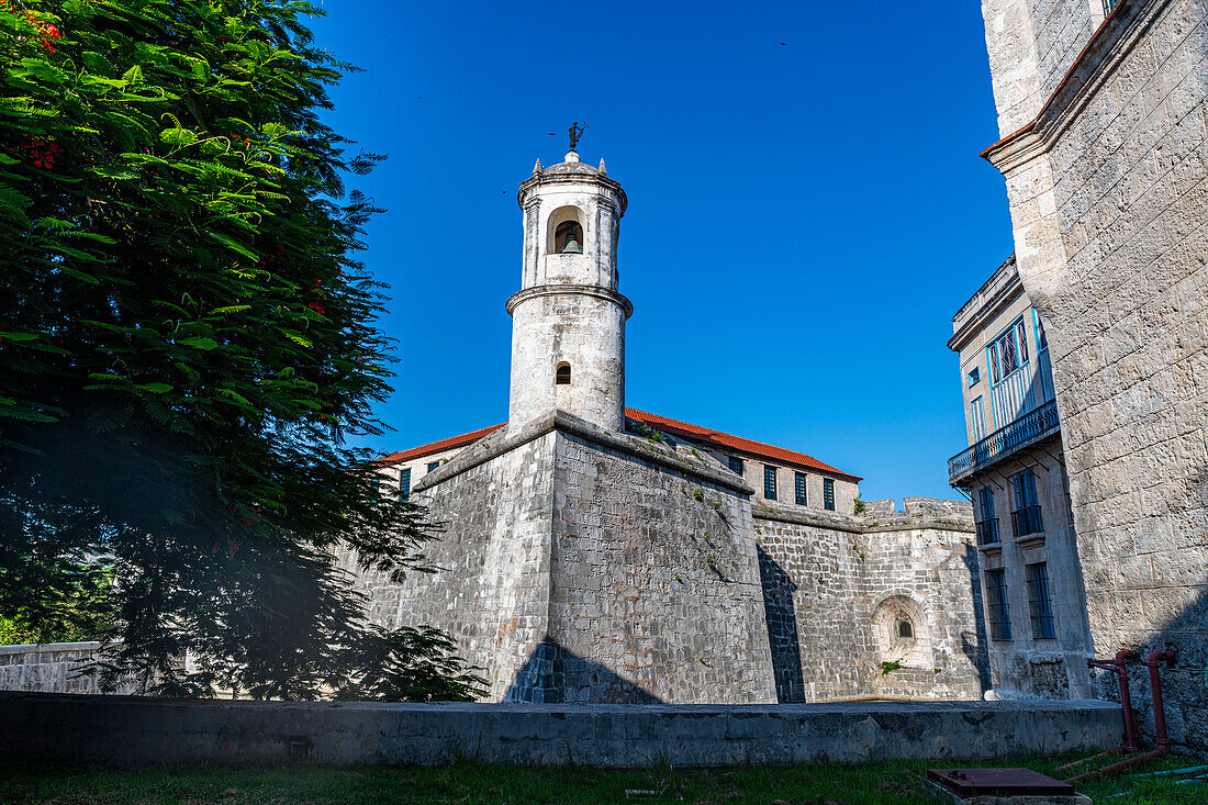 Burg der königlichen Streitkräfte in Havanna (Castillo de la Real Fuerza), UNESCO-Weltkulturerbe, Havanna, Kuba, Westindische Inseln, Mittelamerika