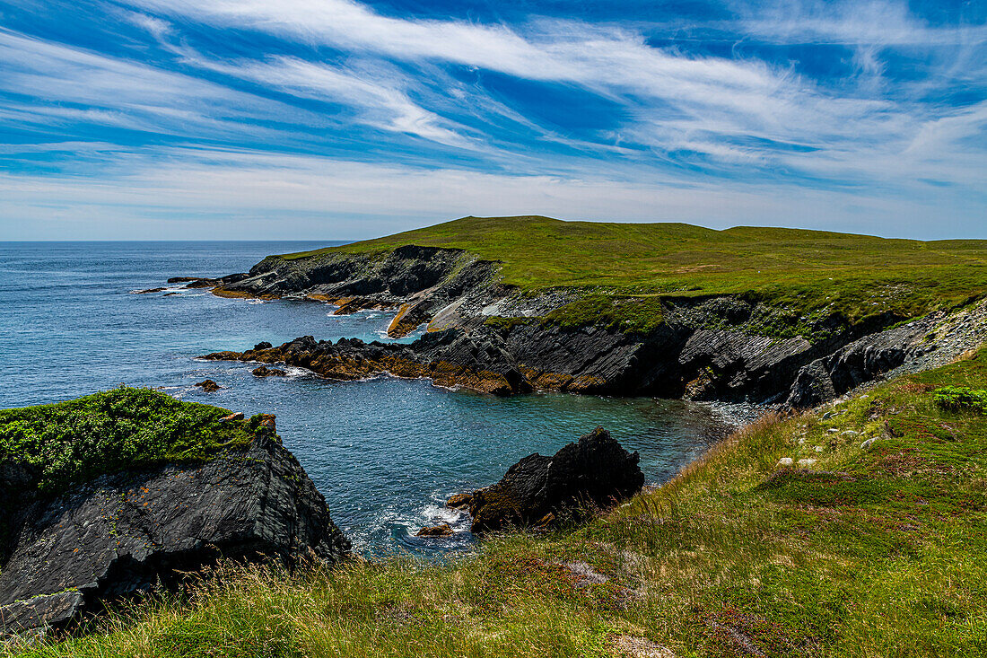 Mistaken Point, UNESCO-Welterbestätte, Avalon-Halbinsel, Neufundland, Kanada, Nordamerika