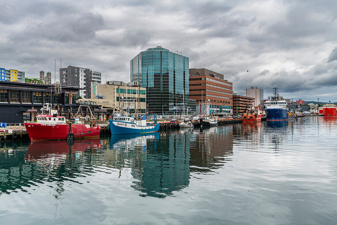 Bootshafen von St. John's, Neufundland, Kanada, Nordamerika