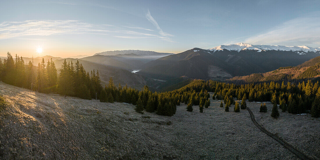 Fagaras-Gebirge, Kreis Arges, Muntenia, Rumänien, Europa