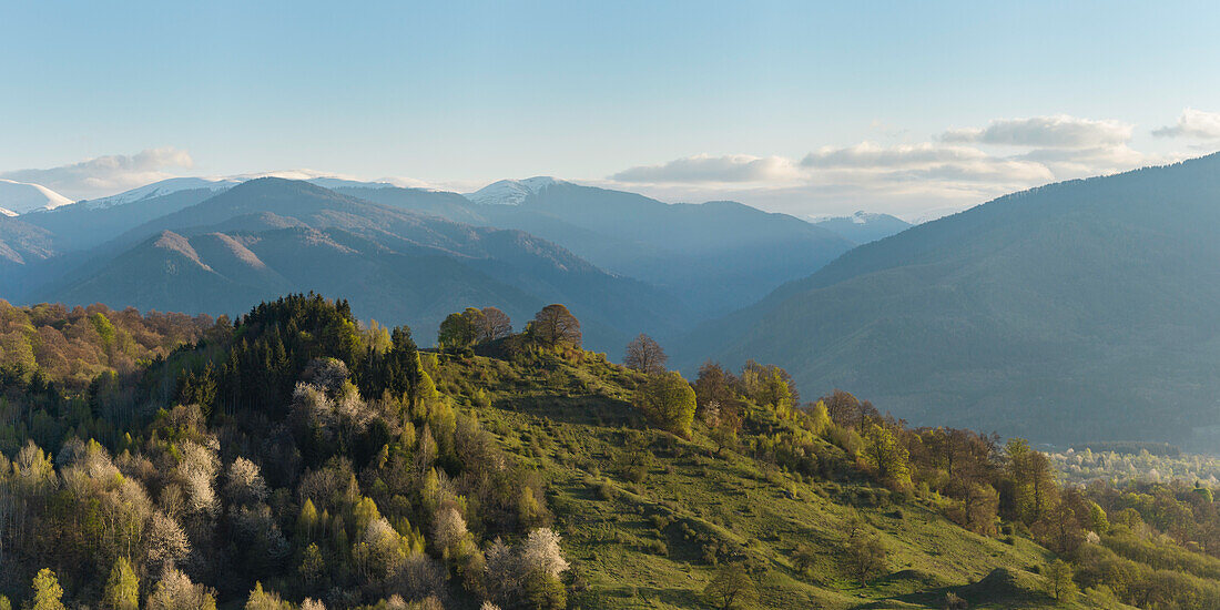 Landschaft bei Nucsoara, Kreis Arges, Muntenia, Rumänien, Europa