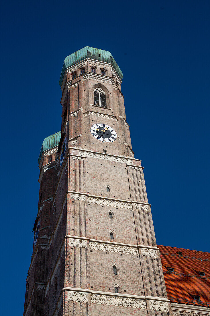 Frauenkirche Cathedral, dating from 1468, Old Town, Munich, Bavaria, Germany, Europe