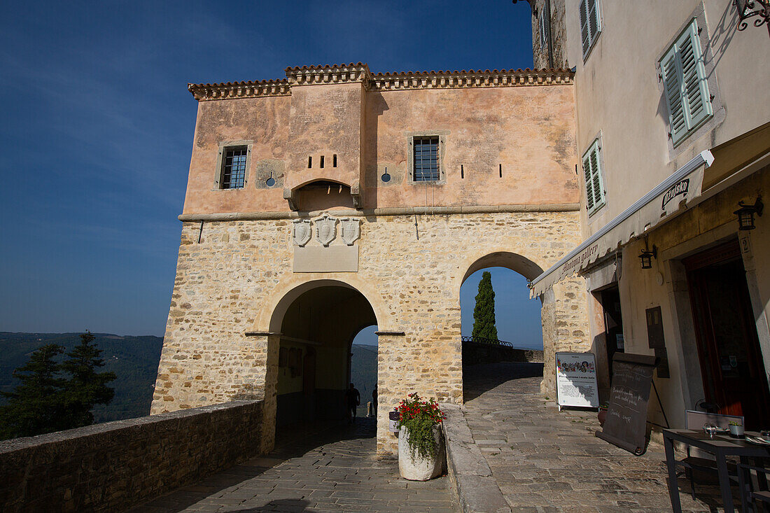 City Gate, Motovun, Central Istria, Croatia, Europe