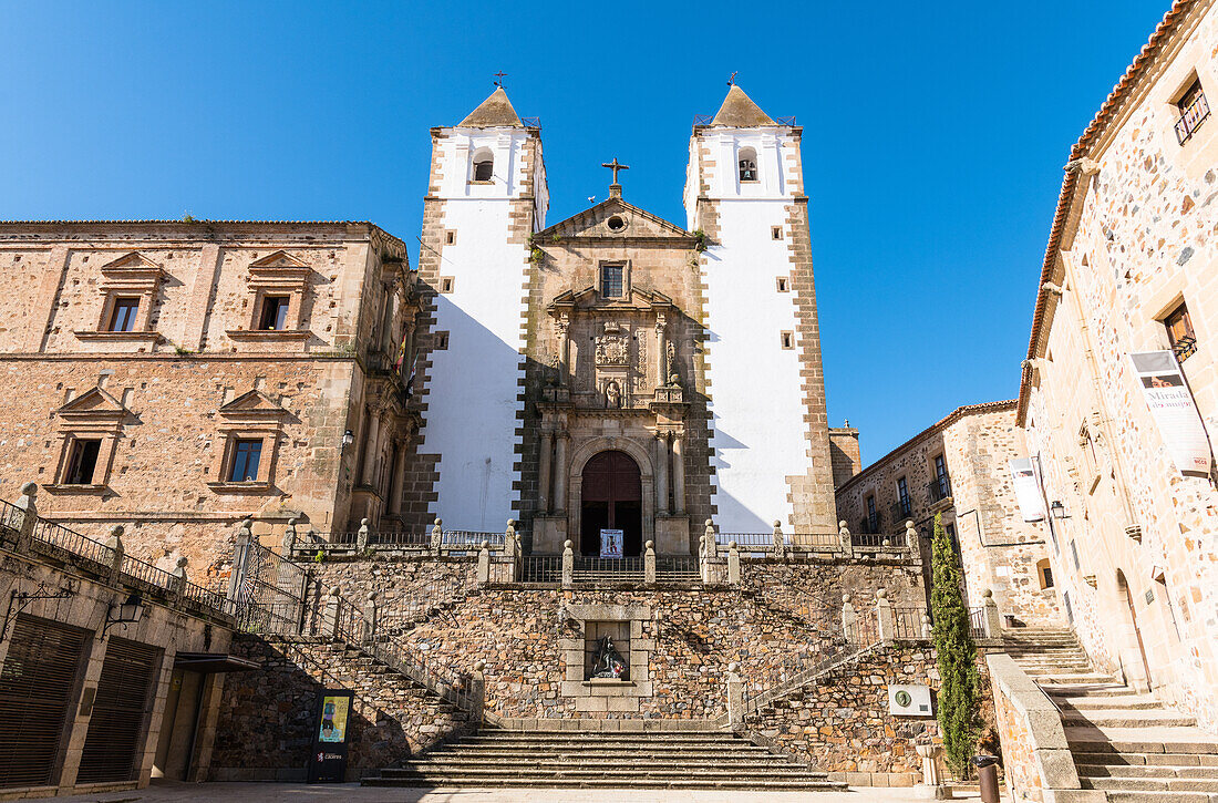 Iglesia de San Francisco Javier (Kirche von San Francisco Xavier), Caceres, Extremadura, Spanien, Europa
