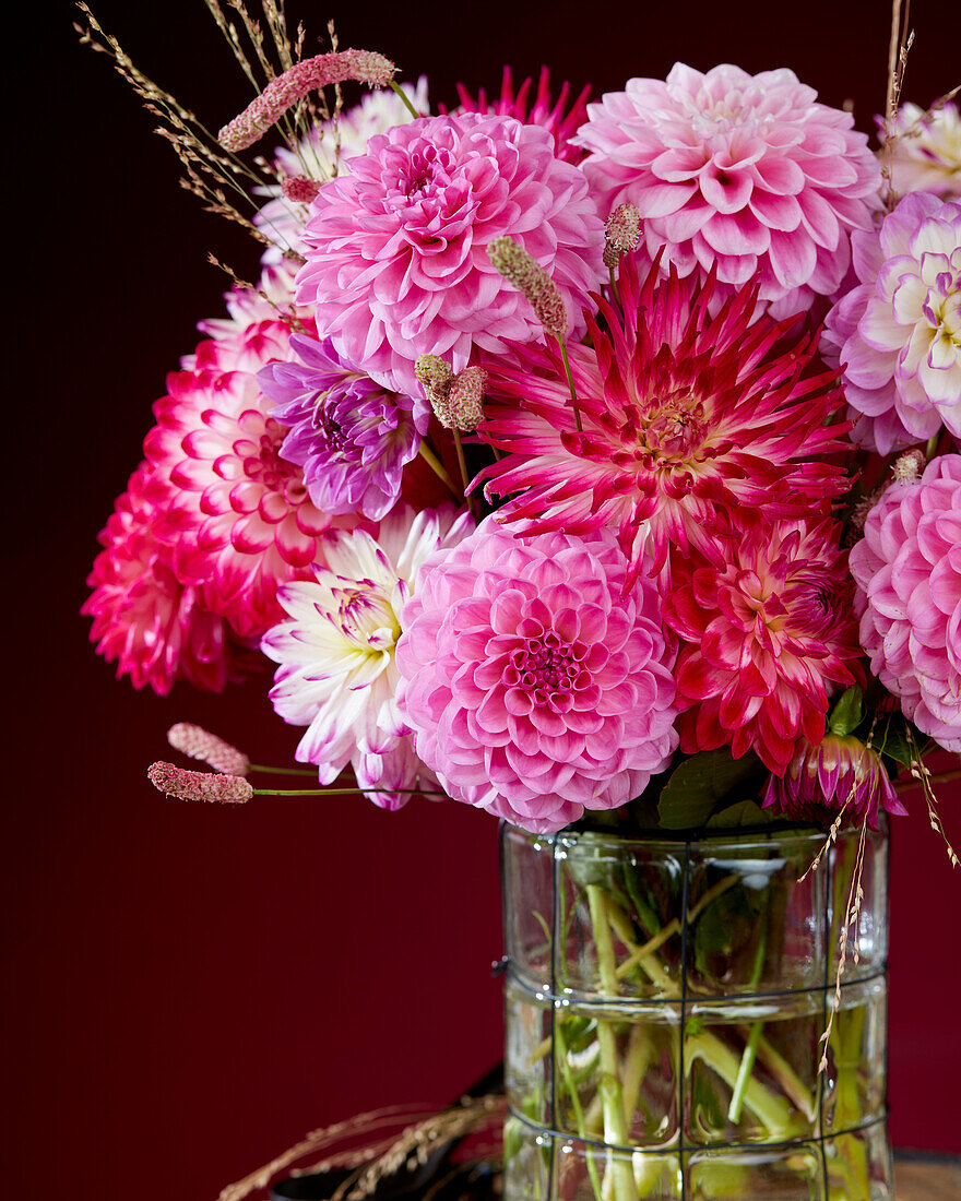 Dahlia bouquet