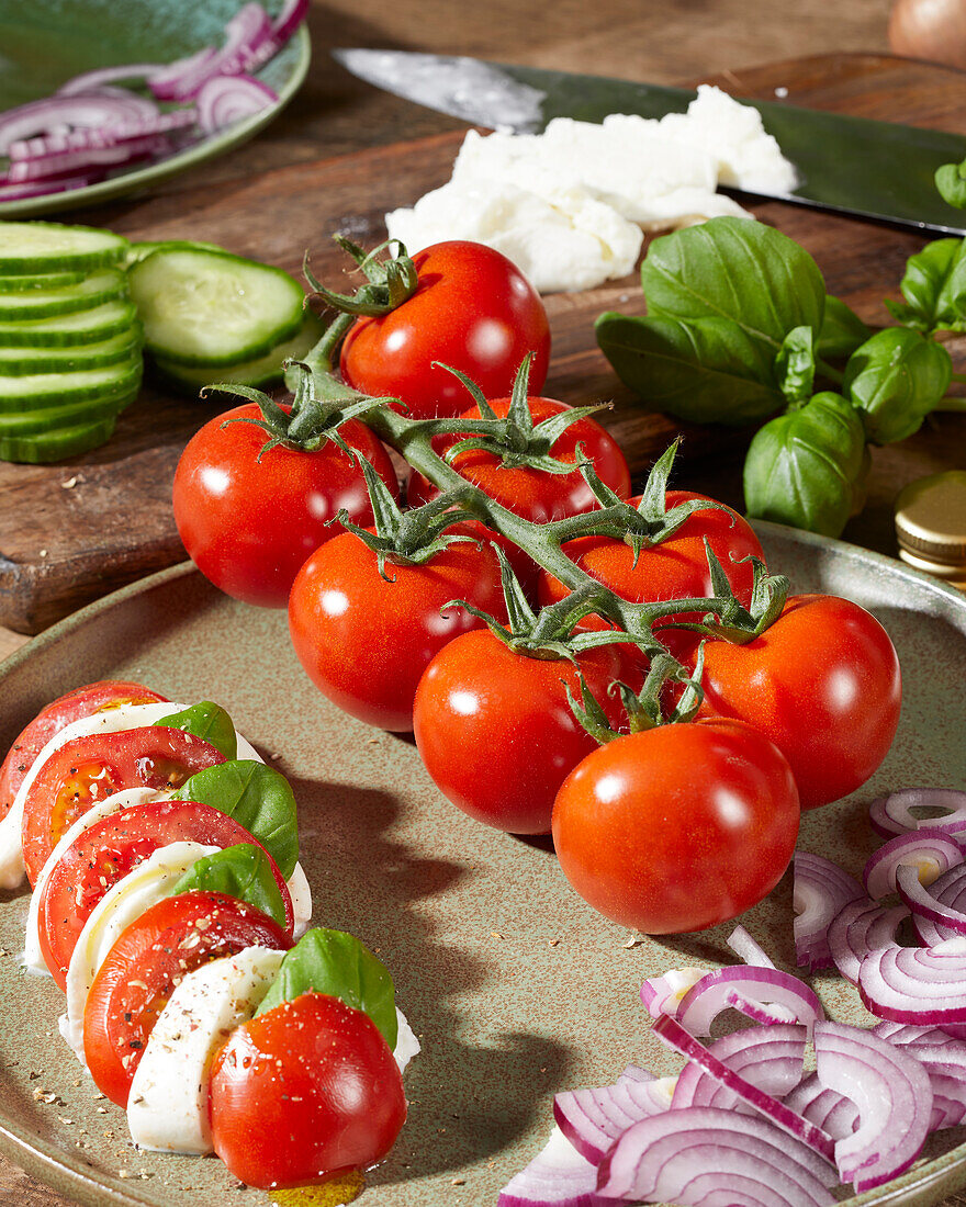 Tomate, Solanum lycopersicum Tasty Tom