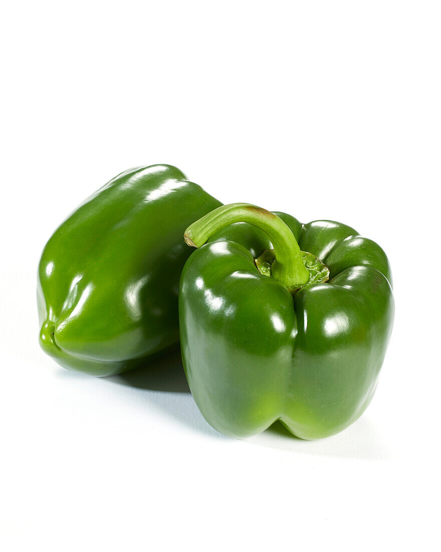 Green bell peppers, Capsicum annuum