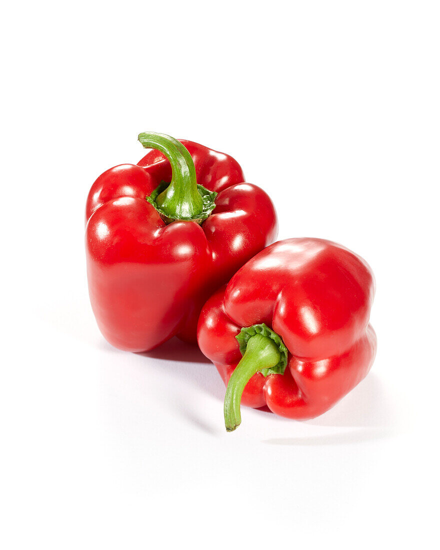 Red bell peppers, Capsicum annuum