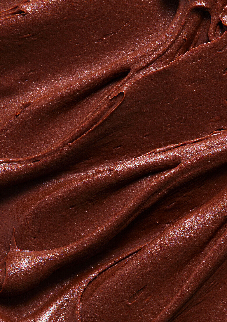 Close up of Chocolate Frosting