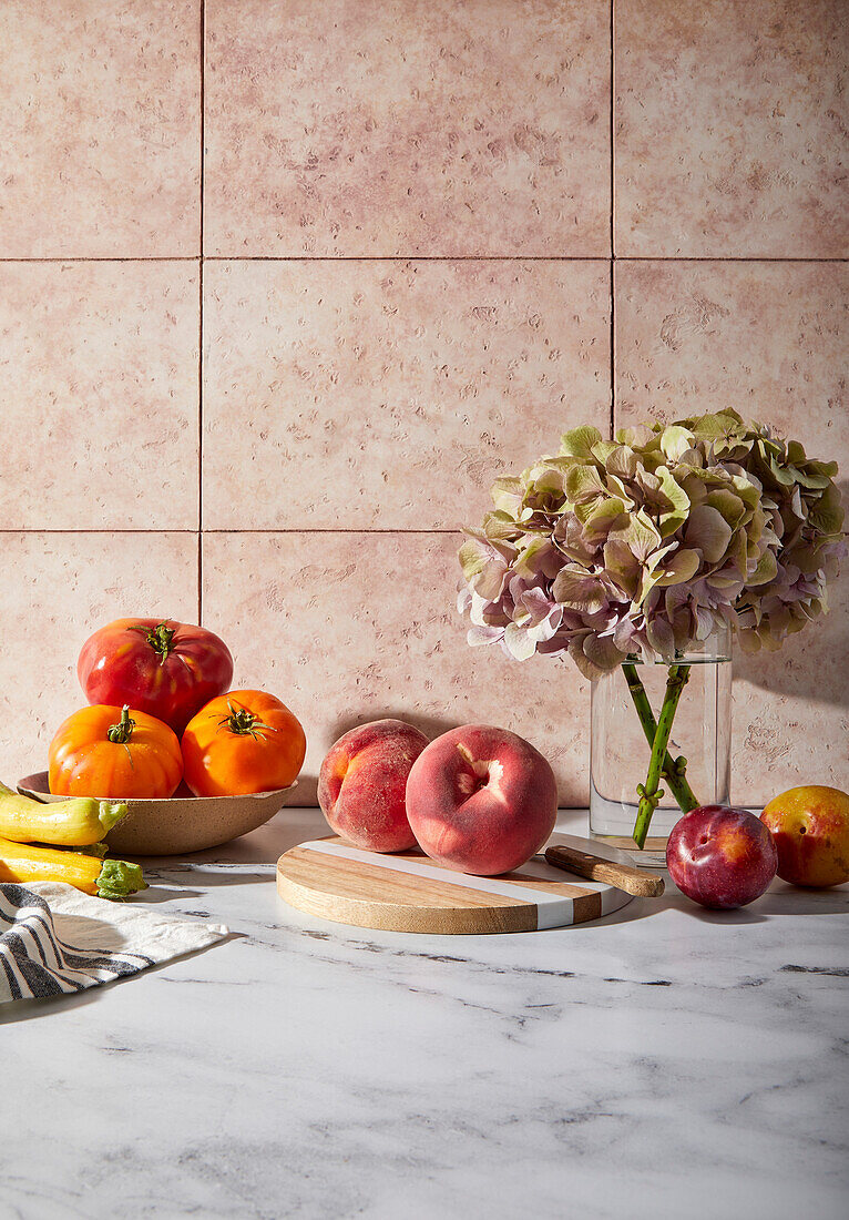 Summer kitchen still life