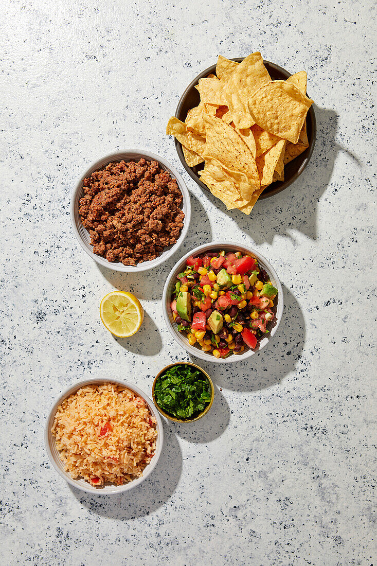 Taco-Salat mit Hard Light