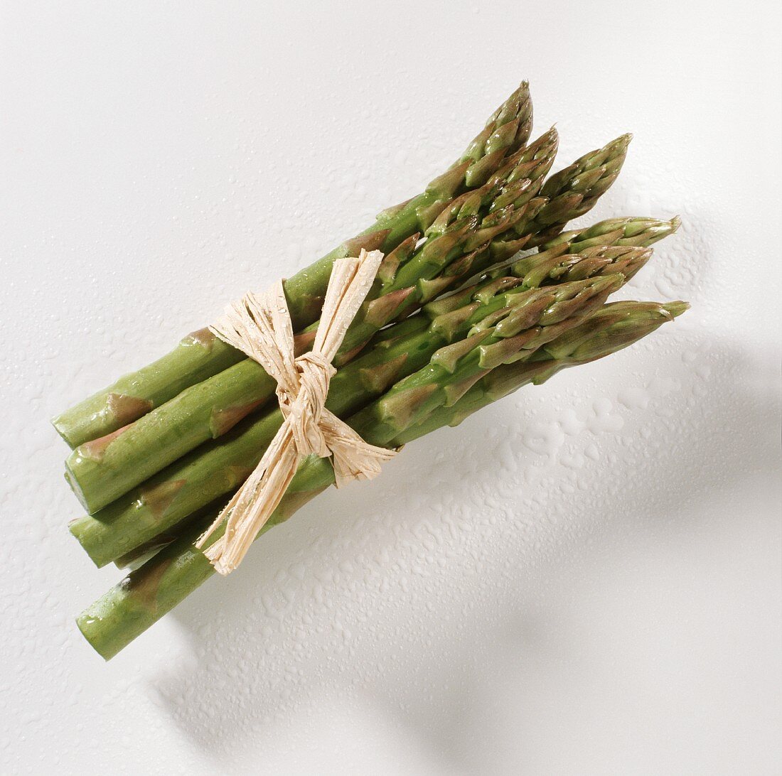 A Bundle of Green Asparagus