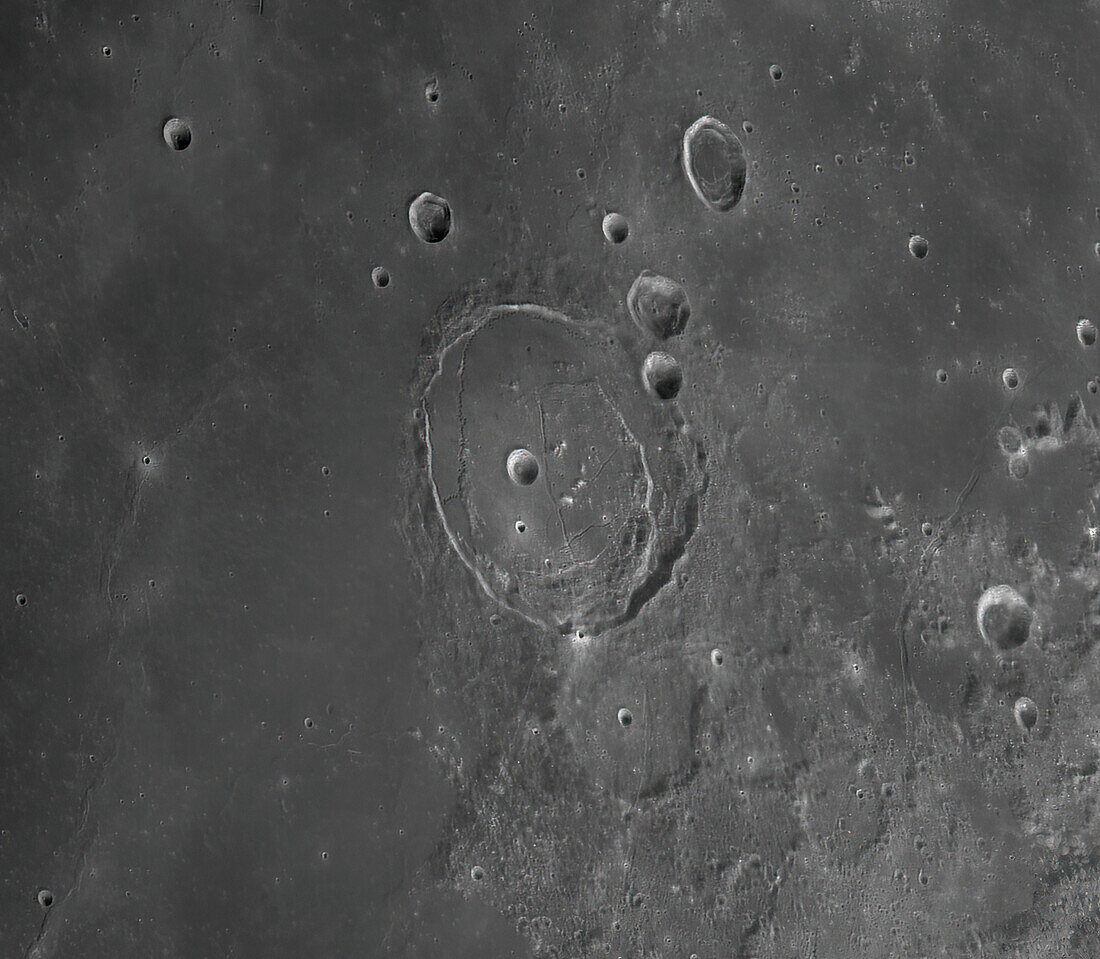 Posidonius lunar crater