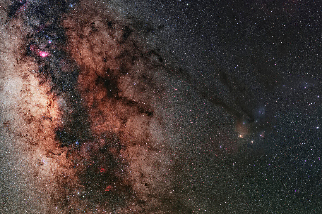 Milky Way and Dark Horse Nebula
