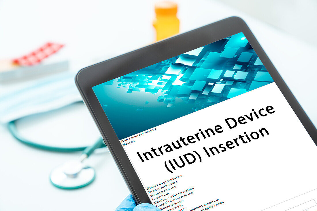 Intrauterine device insertion