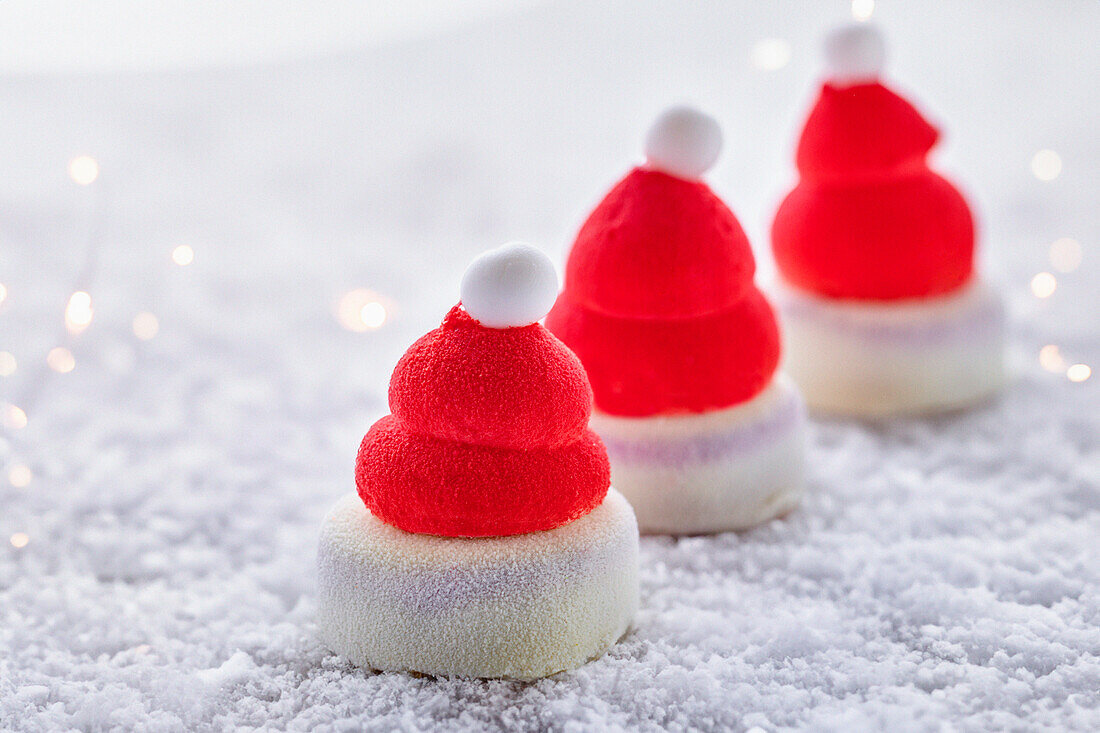 Weihnachts-Mini-Cheesecake