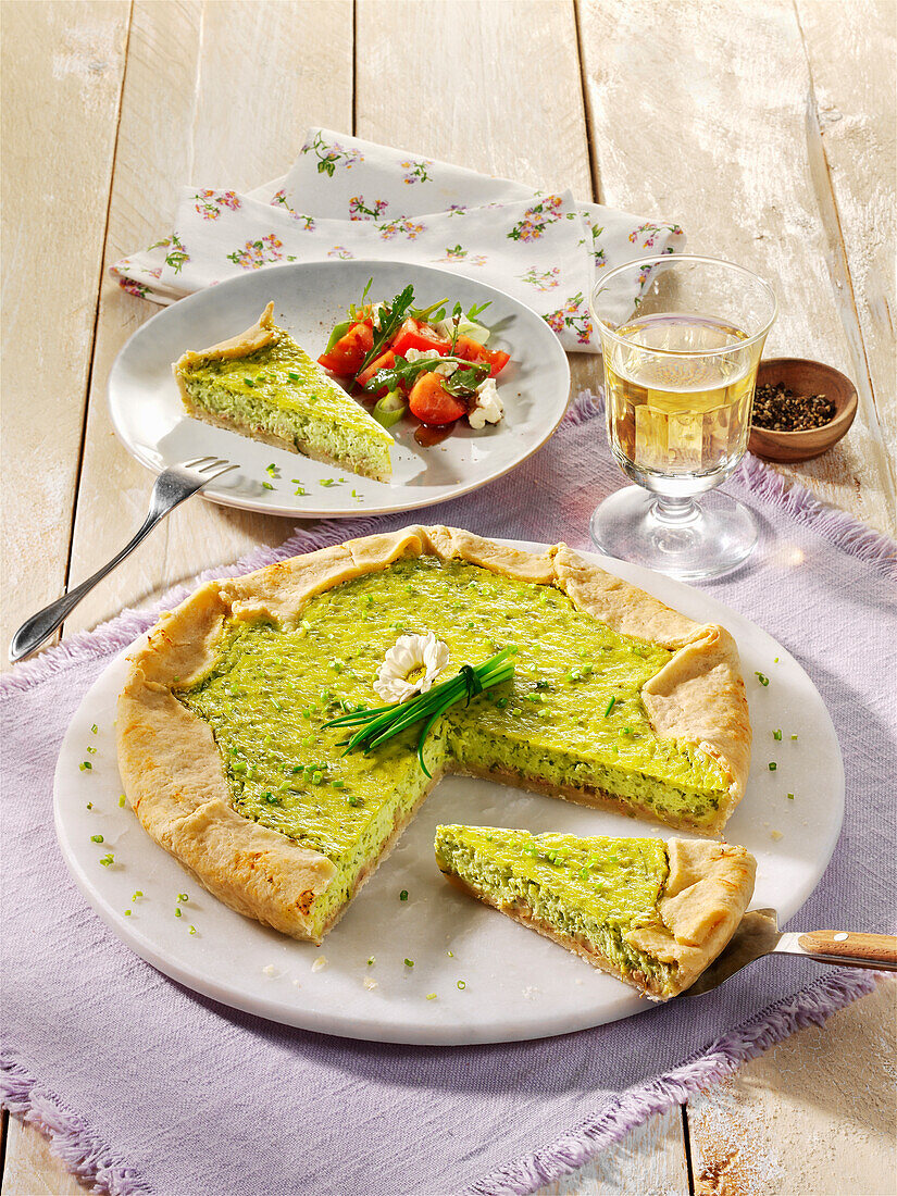 Schnittlauch-Quiche