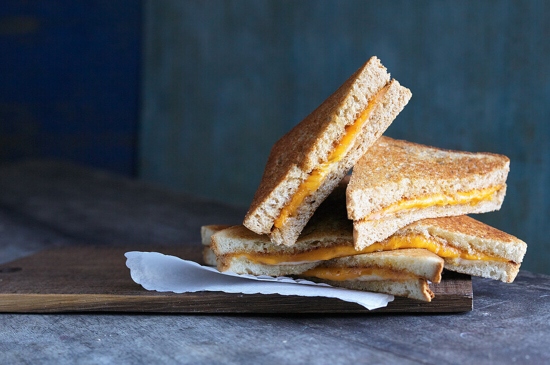 Gegrilltes Käsesandwich