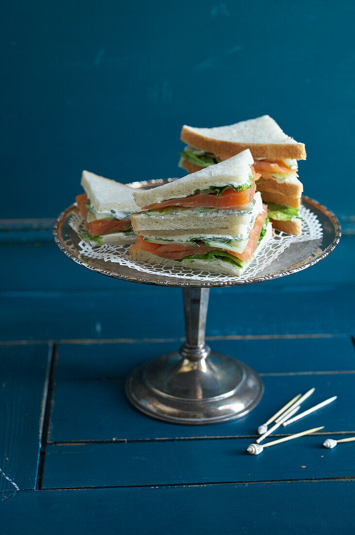 Lachs-Sandwiches
