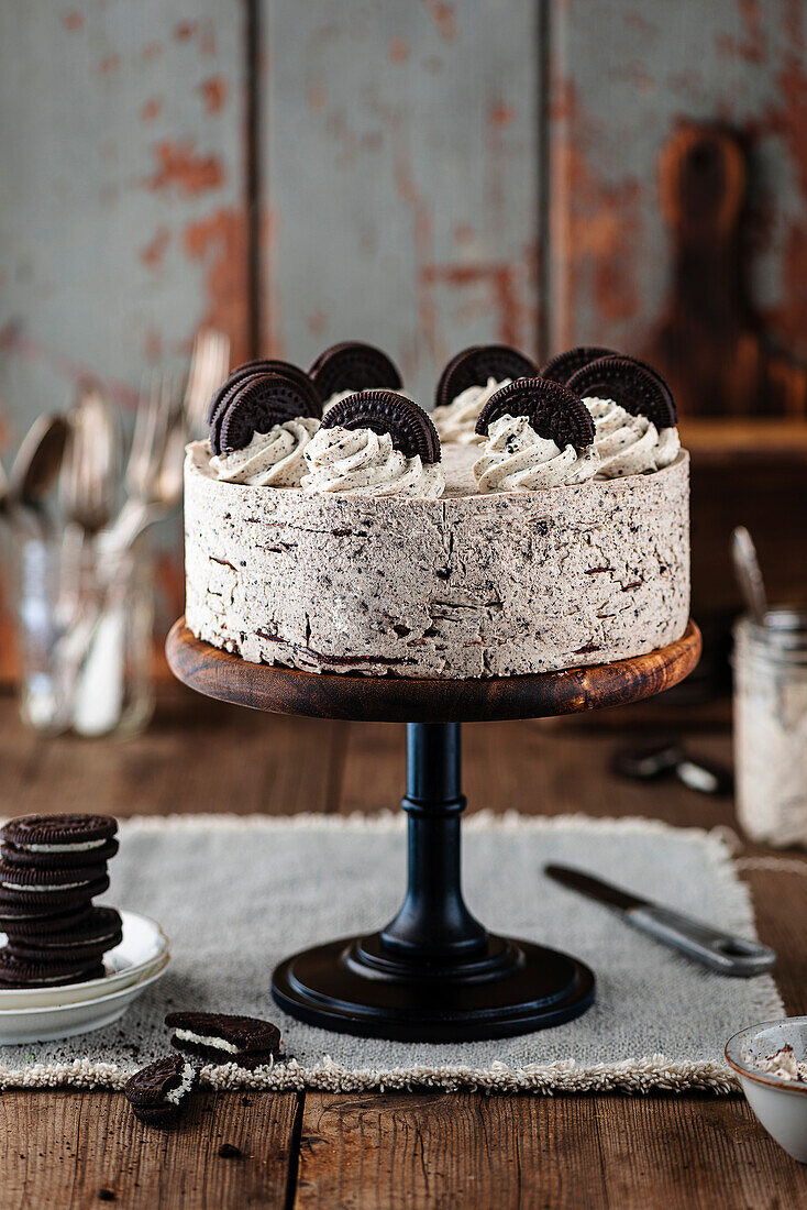 Oreo-Mille-Crêpes-Torte