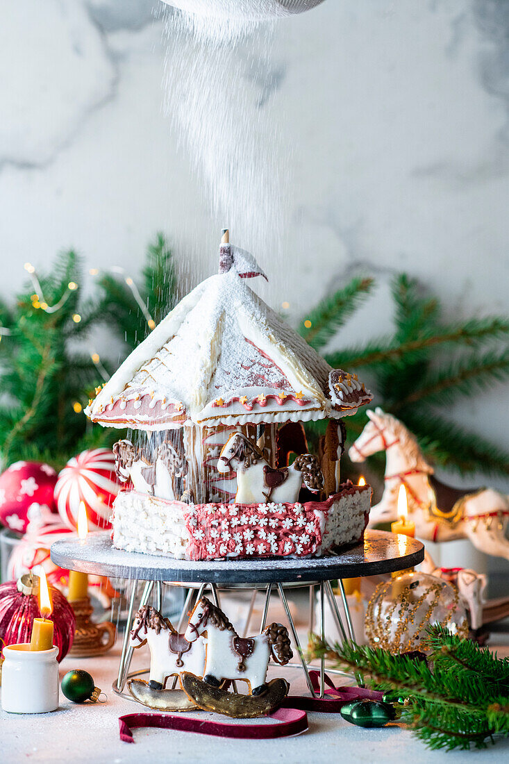 Gingerbread carousel