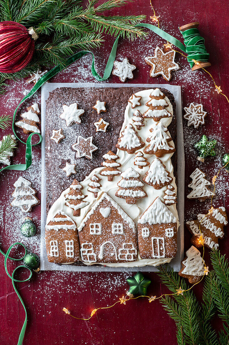 Lebkuchen-Bild für Weihnachten