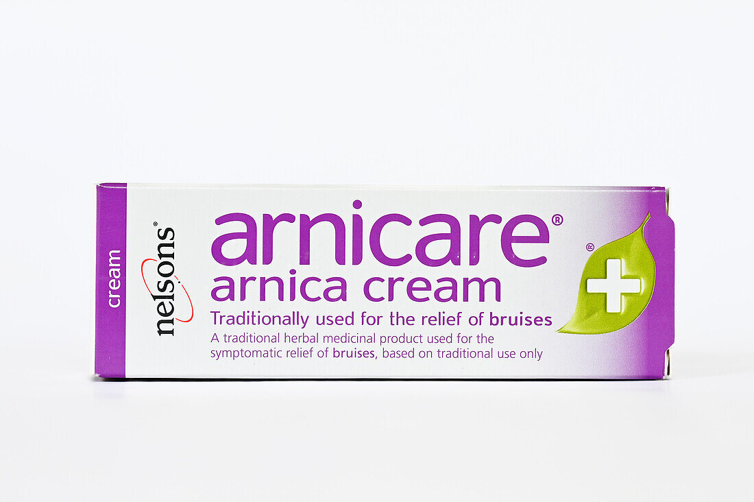 Arnica cream bruise relief medication